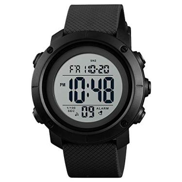 Imagem de Relógio Masculino 1426 Esportivo Digital Militar Multifuncional Original Luz Led (Preto2)