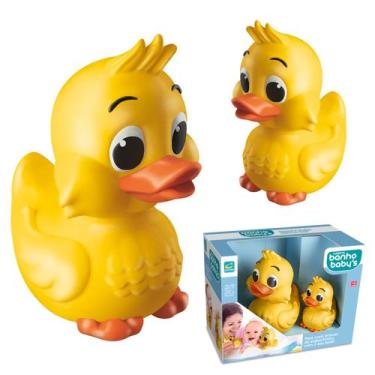 Imagem de Cometa Banho Baby Patinhos De Brinquedo De Banho Em Vinil Macio Infant