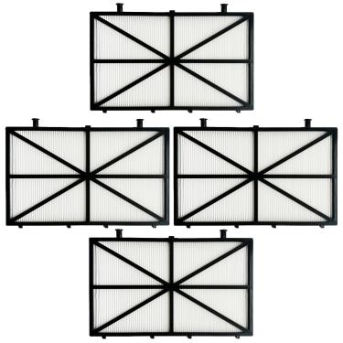 Imagem de Poolzilla Filtros ultrafinos – Compatível com #9991432-R4, Dolphin Nautilus CC Plus, M200/M400/M500, Nautilus CC Supreme – Conjunto de substituição de cartucho de limpeza de piscina robótico