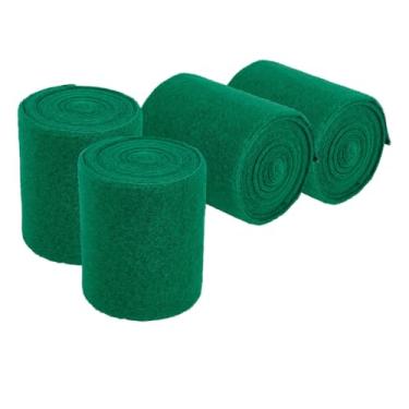 Imagem de OLYCRAFT 4 peças de protetores de árvore para tirolesas Slacklines 2,1 jardas protetor de tronco de balanço de árvore protetor de feltro antiderrapante desgaste com gancho e fecho de laço para redes