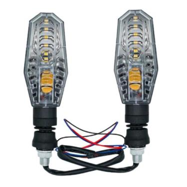 Imagem de Par Pisca Led Universal Pf-01 CB 250 TWISTER CB 300 XRE 300 - STALLION