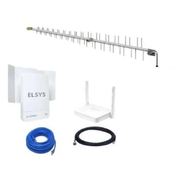 Imagem de Elsys Fit Eprl18 Amplimax Kit Completo De Internet P/ Fazenda Sitios R