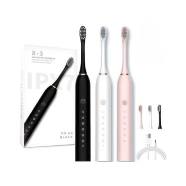 Imagem de Escova De Dental Dente Elétrica Recarregável Usb 5 Funções