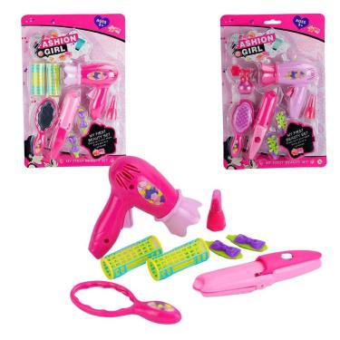 Imagem de KIT Salão de Beleza 8 Peças Infantil - Tudo em Caixa