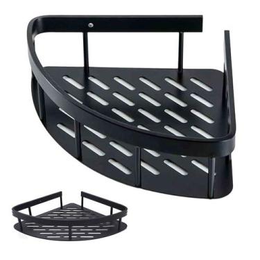 Imagem de Suporte de Canto Prateleira Banheiro Box Shampoo Condicionador Sabonet