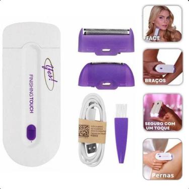Imagem de Removedor de Pelos Feminino com Cabeça Lavável para Higiene - ASAF