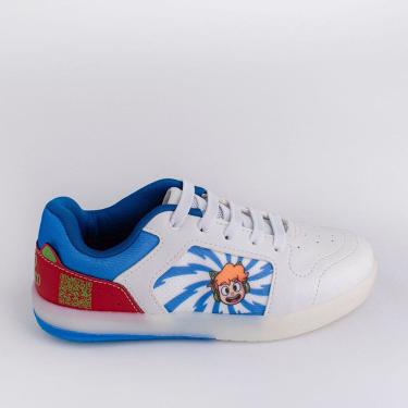 Imagem de TÊNIS KD.HYPE G.GALACTICO BRANCO/COLORIDO Kidy