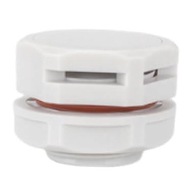 Imagem de Wswqop Parafuso de Ventilação à Prova de Poeira E água, Válvula de Ventilação, Válvula Redutora de Pressão M16x1,5, Parafuso de Ventilação para Gabinetes Elé, Branco