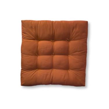 Imagem de Almofada Futon 60x60cm Assento Banco Cadeira Banco Sofá MacioCota