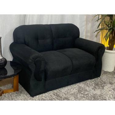 Imagem de Sofá 2 Lugares Preto 601 Viena