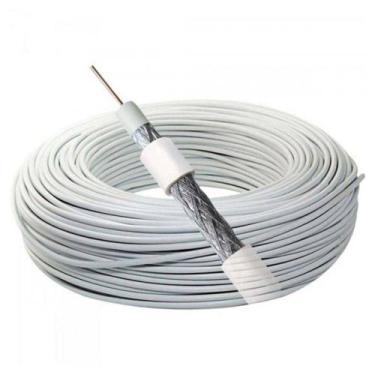 Imagem de Cabo Coaxial Rge-06 67% Bco 100m - MEGATRON