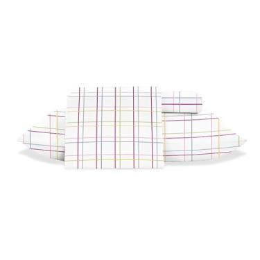 Imagem de Jogo de Cama King 300 Fios Toque de Seda 4 Peças Toque de Seda Jolitex