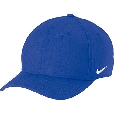 Imagem de Boné flexível Nike Dri-FIT Swoosh, Royal, Large-X-Large
