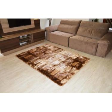 Imagem de Passadeira Life Atlantis Shaggy 50mm Palladio 066x230 cm