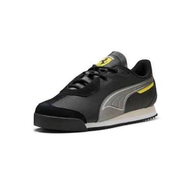 Imagem de PUMA Tênis masculino Scuderia Ferrari Roma, Preto envelhecido prata Ah25, 45