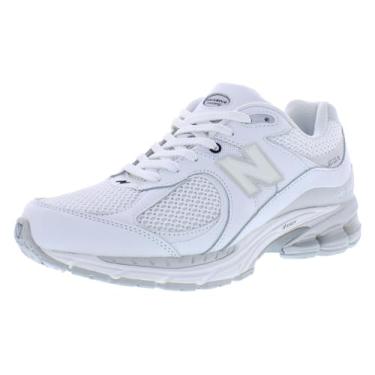 Imagem de New Balance Tênis masculino 2002, tênis esportivo, Branco/Branco, 8 Women/6.5 Men