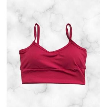Imagem de Top Alcinha Fitness Academia Dia a Dia - Bella Fitness, Pink, GG