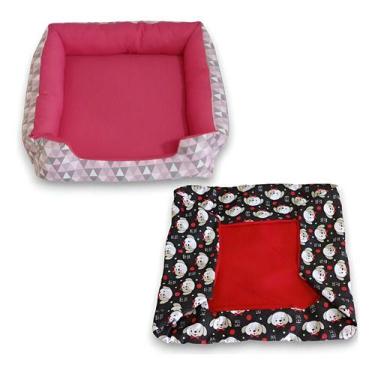 Imagem de Cama De Cachorro E Gato Caminha Pet Com Capa Avulsa 60x60 - GV Enxovai