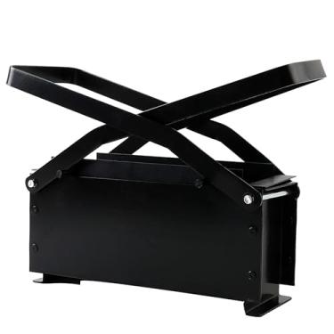 Imagem de SUDEG Fabricante de Briquetes de Jornal- Fabricante de Toras de Papel- Fabricante de Tijolos, Máquina de Prensa de Reciclagem Manual Ecológica para Aquecimento de Fogão A Fogo Ferr (25,6*8,2*12,6 Cm)