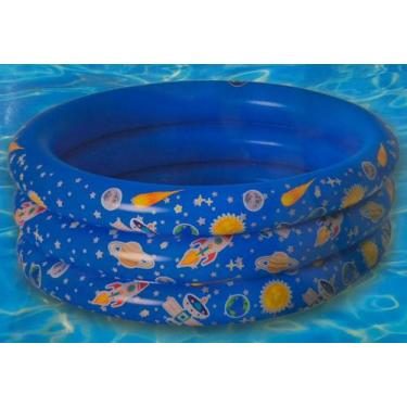 Imagem de Piscina Infantil Inflável Agua E Bolinha 88 Litros Redonda - Ark Toys,