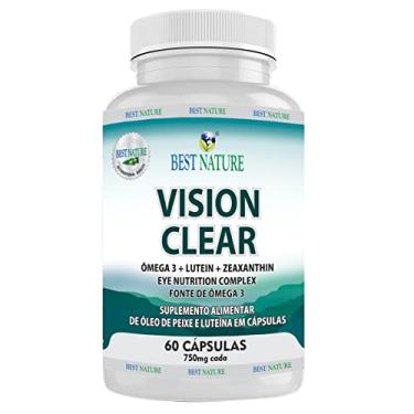 Imagem de Vision Clear Luteína, Zeaxantina, Ômega 3 Dha 60 Caps Vegana Best Nature, Best Nature, Verde, 60 Capsulas, Pacote de 19