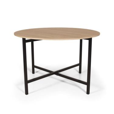 Imagem de Mesa de Jantar 4 Lugares Redonda Dobrável Prática - Straub Web