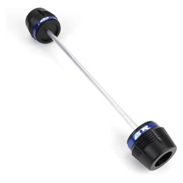 Imagem de Compatível com CB650R CBR650R CB CBR 650R 2019-2022 2023 Motocicleta Roda Dianteira Garfo Slider Roda Eixo Garfo Protetor Deslizante (Azul-CBR)