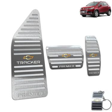 Imagem de Descanso de Pé + Pedaleira Chevrolet Tracker Premier Prata