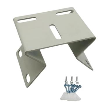 Imagem de Zxpjkyu Suporte de Canto para Montagem em Parede Externa, Suporte, Suporte de Canto para Câmera, Branco