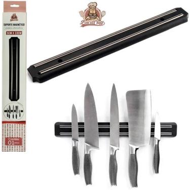 Imagem de Barra Magnetica Ima Facas Ferramentas 12,5`` 33Cm Bons Cheff