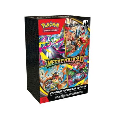 Imagem de Coleção Mega Evolução Combo de Booster 18 Pacotes Cartas