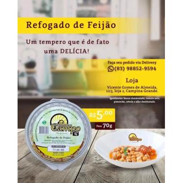 Imagem de Tempero Refogado de feijão 70g - Condimentos do campo 