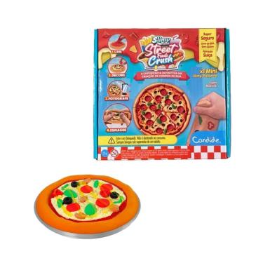 Imagem de Mini Kit de Slime de Pizza Slimy DIY Street Food Crush - Candide