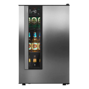 Imagem de Cervejeira Beer Maxx One Inverter 114L Porta Inox Digital + 2 a -6ºc VN12TPI Metalfrio