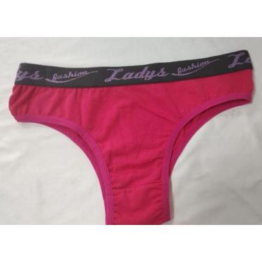 Imagem de Calcinha cotton vermelha - Fashion ladys