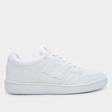 Imagem de Tênis New Balance 480 Low Masculino, Branco, 39