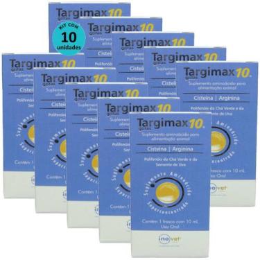 Imagem de Targimax 10 Animal 10ml Kit Com 10 - Inovet