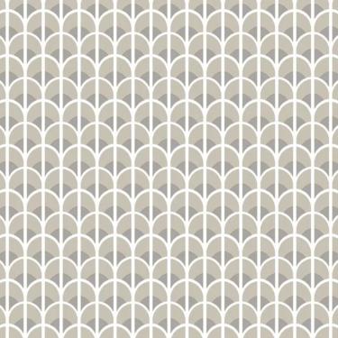 Imagem de Papel de Parede Thema Geométrico Bege 28866