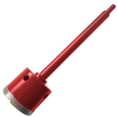 Imagem de Serra Copo Broca Diamantada 50mm Com Haste E Pino Guia Para Perfurar P