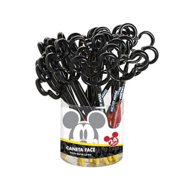 Imagem de Molin Caneta Face Mickey - 1,0mm - Tinta Azul - Copo com 24 Unidades