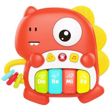 Imagem de Pimpolho Piano Musical Dinossauro Unissex