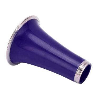 Imagem de Domary Clarinete Bell Substituição ABS Plástico Chapeado Metal Ring Horn Tube Instrumento Acessório para Amantes de Música (CC32 Roxo)