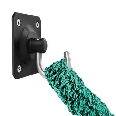 Imagem de Par de Gancho Armador De Rede Slim Preto