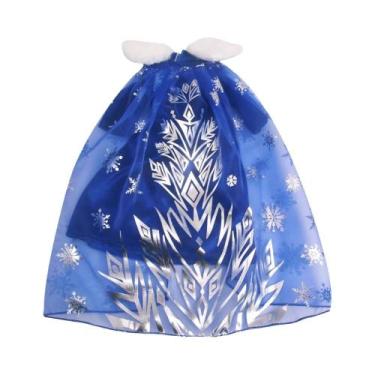 Imagem de Boneca Reborn De 43 Cm Elsa Vestido Azul 18 Polegadas Fantasia De Rain