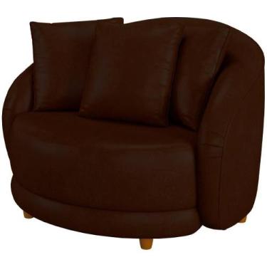 Imagem de Poltrona Decorativa Pes Madeira Maly Corano Tcs 721 Moll Tcs 721 - MOL