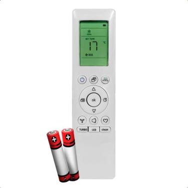 Imagem de Controle Remoto Ar Condicionado Compatível Com Midea Springer Tempstar