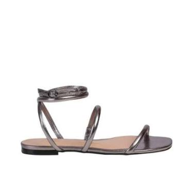 Imagem de Rasteira Metalcolor Luiza Barcelos 11600079 Cor:;Tamanho:37;Gênero:Feminino-Feminino