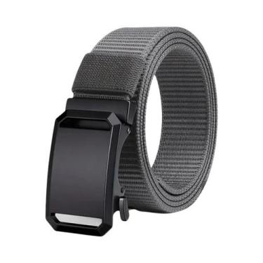 Imagem de Cinto Tático Masculino De Lona Com Fivela Automática Casual Para Trein