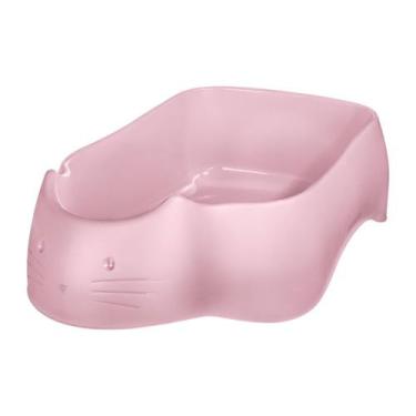 Imagem de Bandeja Travessa Higiênica para Gato 6,4L Rosa Pet Sanremo