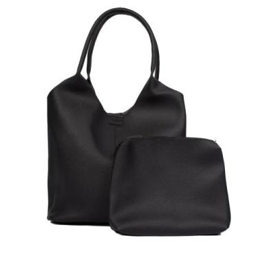 Imagem de Bolsa Feminina Kosk Bags Napa Tote Grande Preto - STELLA LUNA, Preto, 